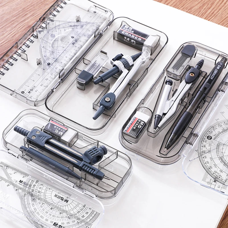 8 Pcs/Set Compass Ruler Set