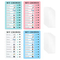 4Pcs Checklist Task Board