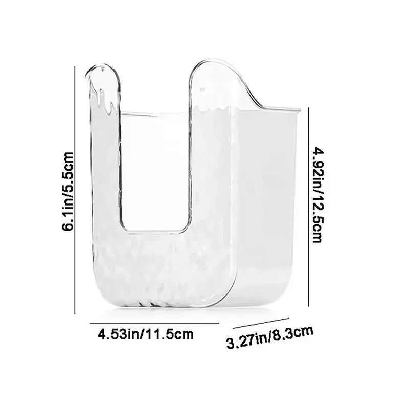 Tissue Box Non Perforated Wall Mount