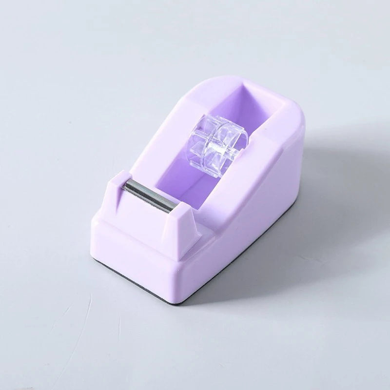 Large Tape Cutter Macaron-colored Desktop Tape Holder