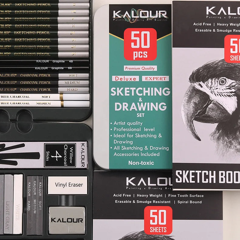 KALOUR Pro Sketching Pencil Set