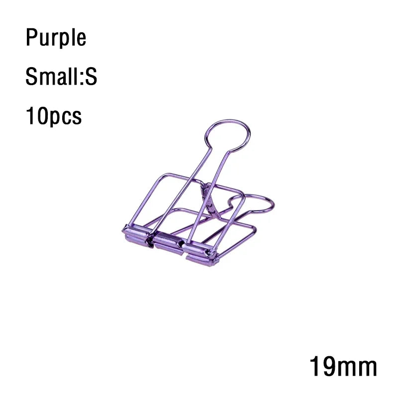 2-10 Pcs Binder Clips Page Holders