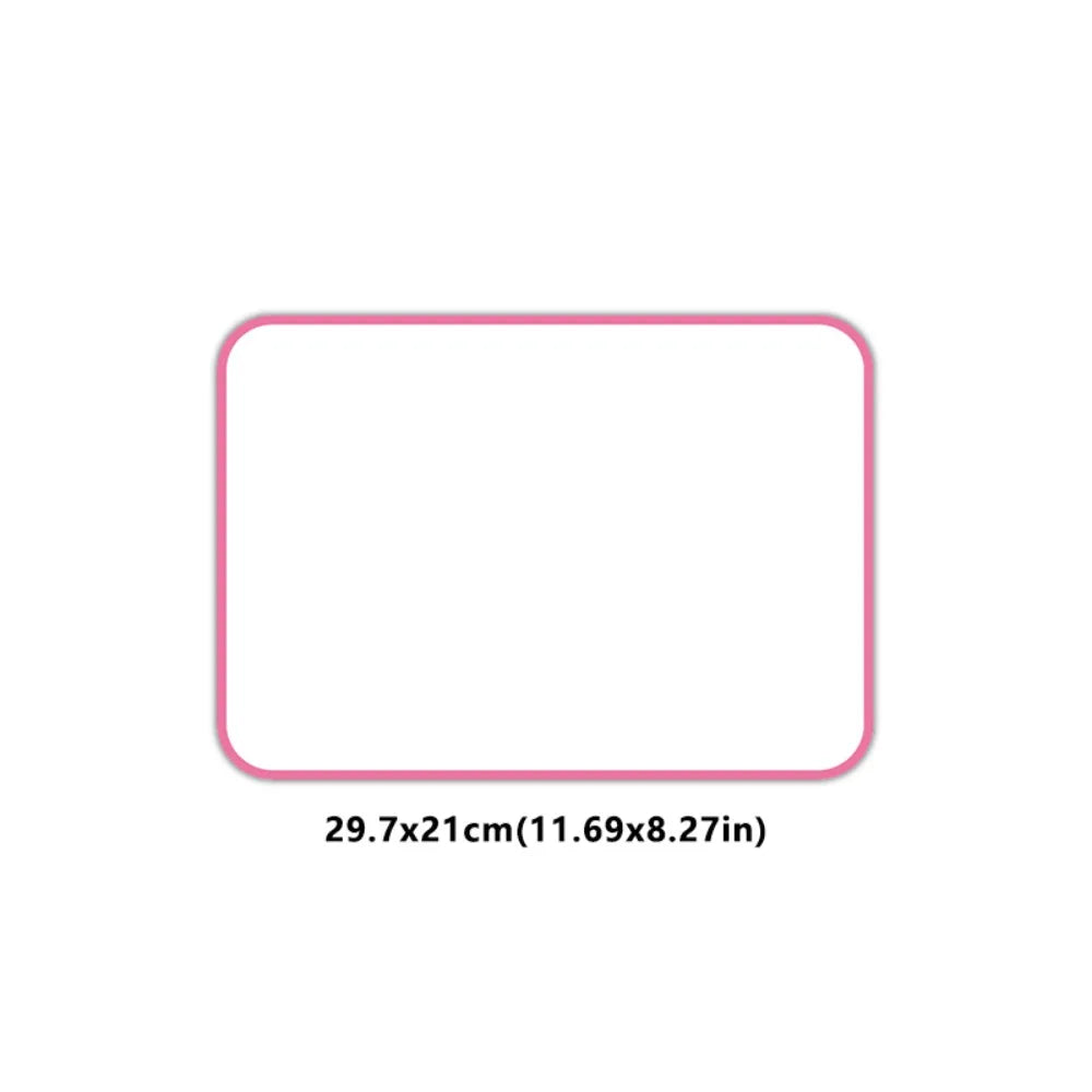 Double-Sided Dry Erase Writing Boards