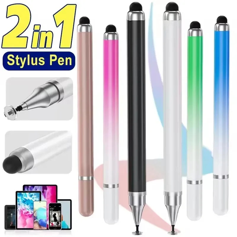 2 in 1 Universal Stylus Pen