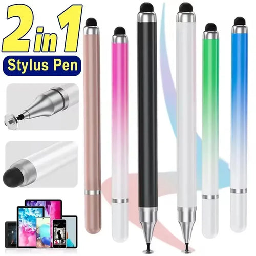 2 in 1 Universal Stylus Pen