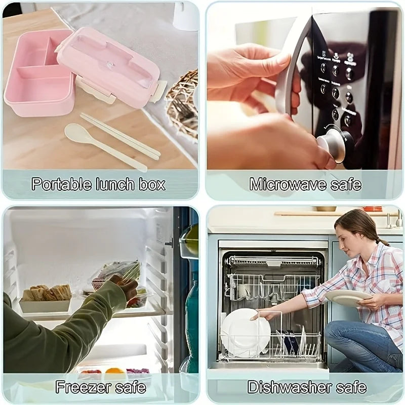 1pc Insulated Bento Box
