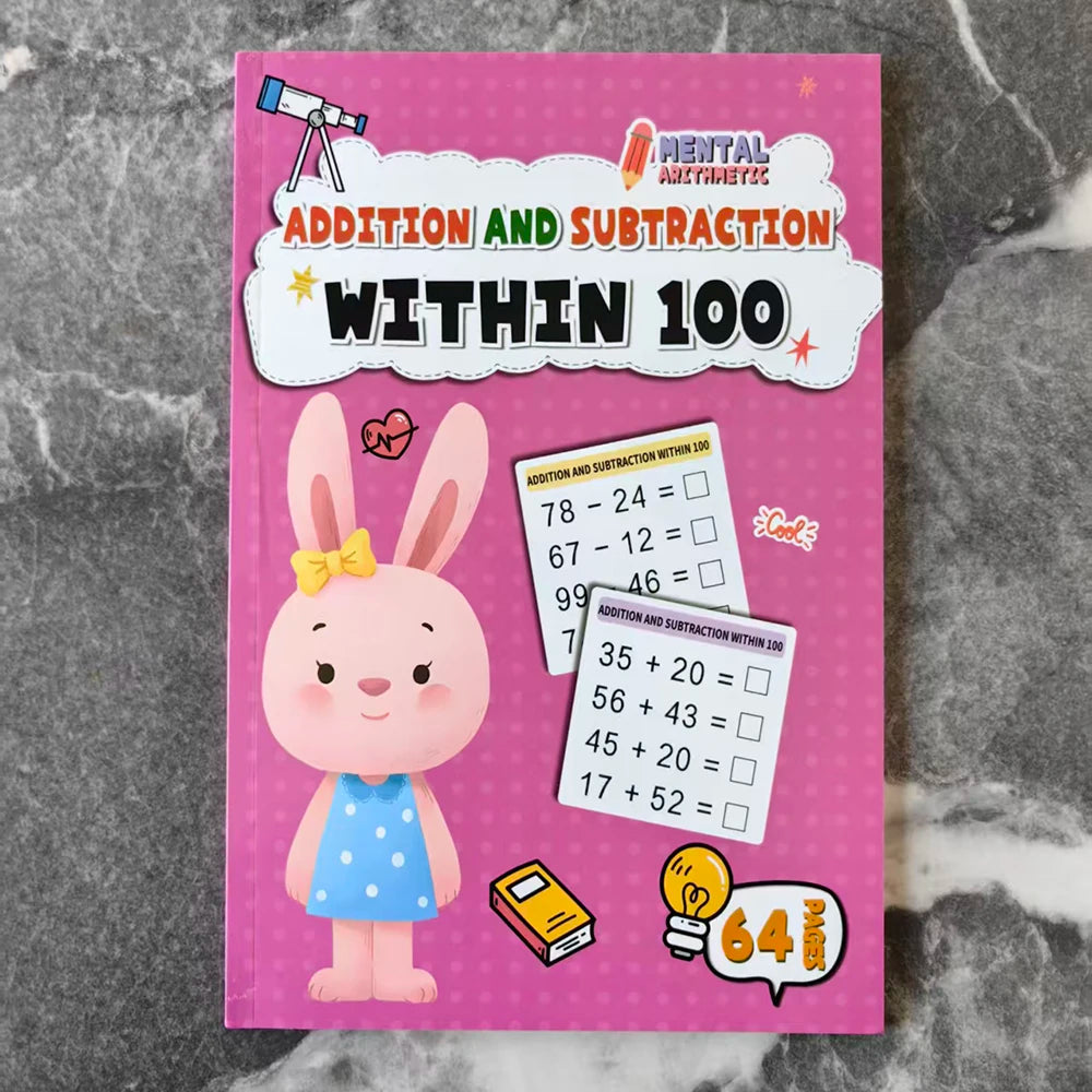 Children's Math Exercise Book