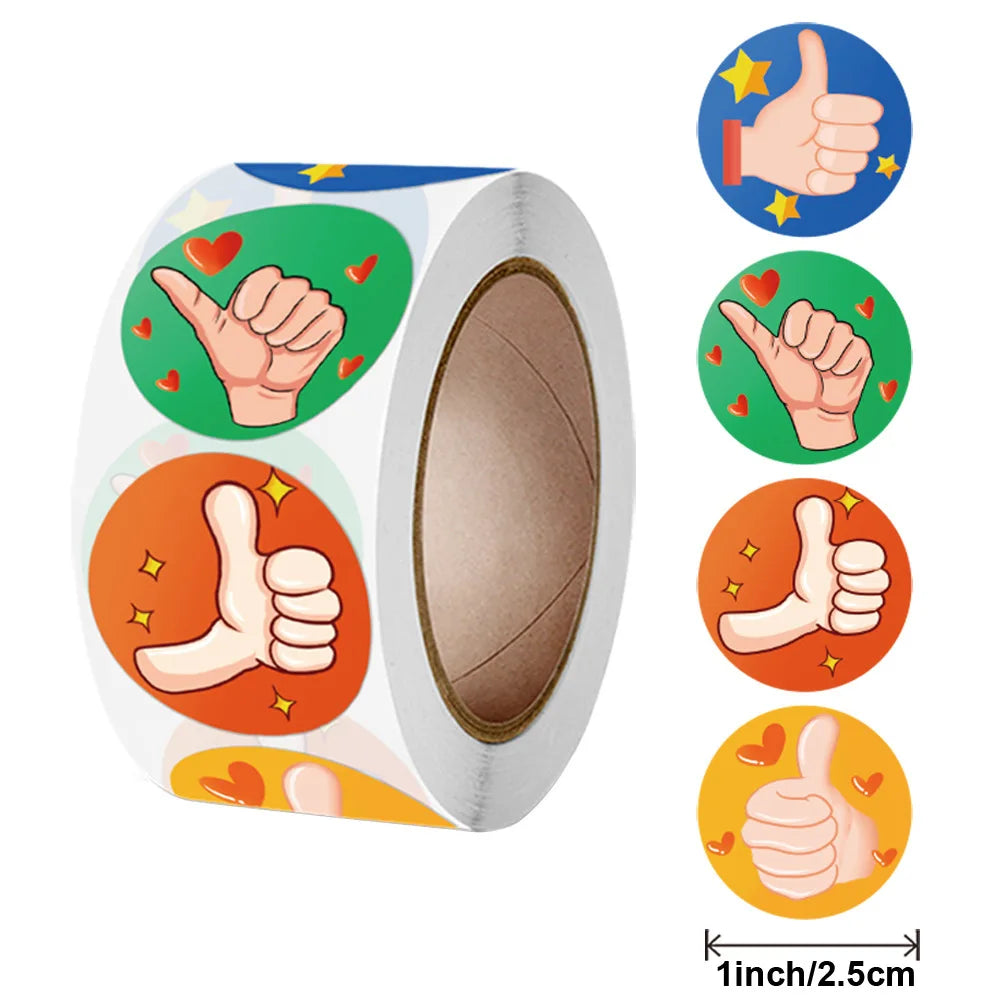 100-500pcs Cute Star Stickers