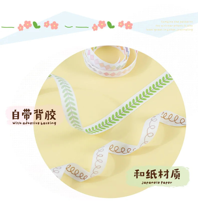 Flower Decorative Washi Tape