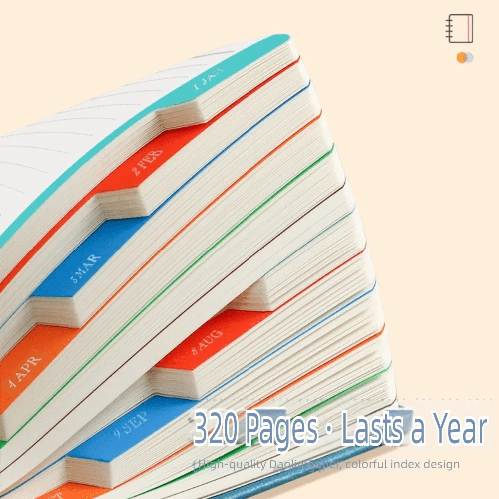 New A5 2027 Schedule Book with Calendar