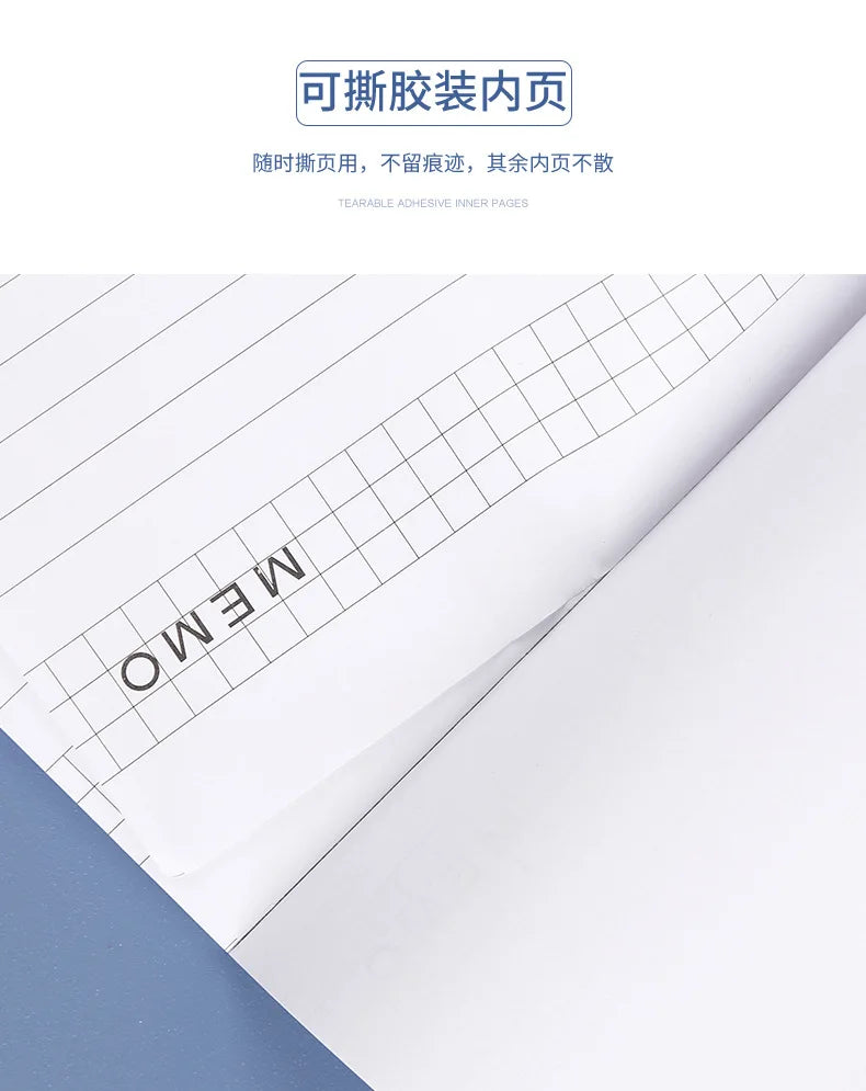 A4 Conference Tearable Lined Pages Memo Pad