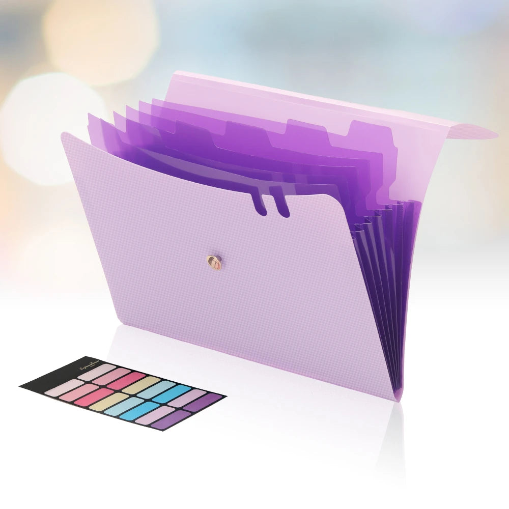 A4 Size Accordion File Organizer