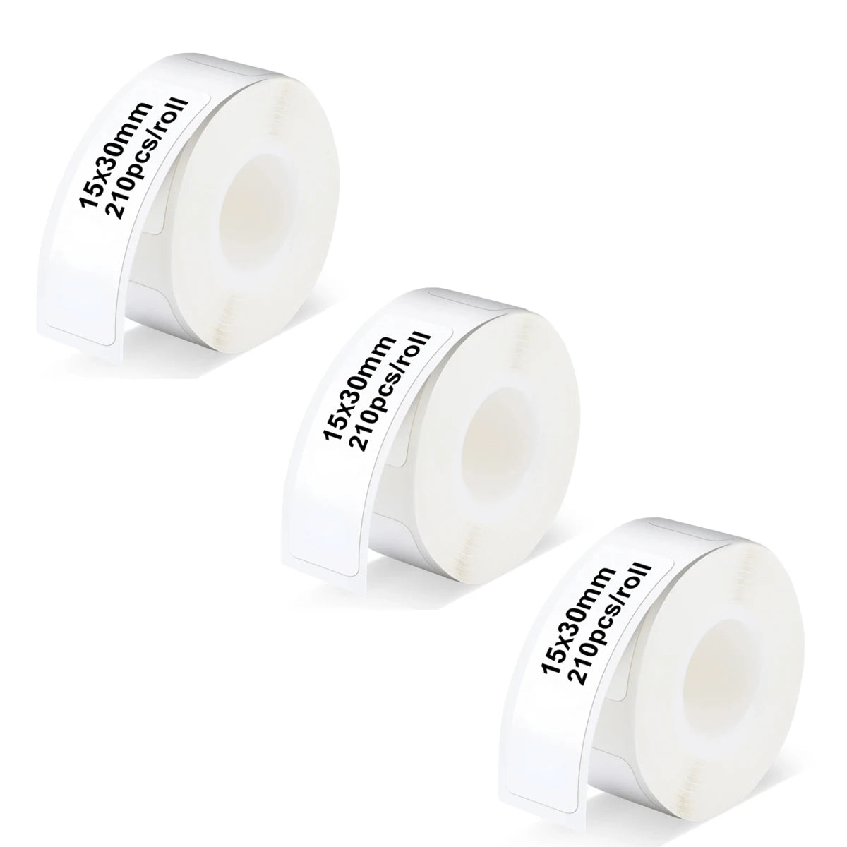 Label Tapes Rolls for Phomemo D30 Label Maker - 15mmx30mm