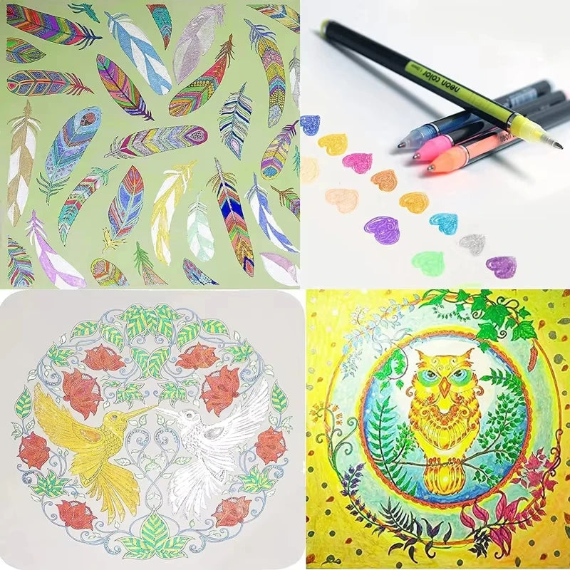 Glitter Gel Pen Set