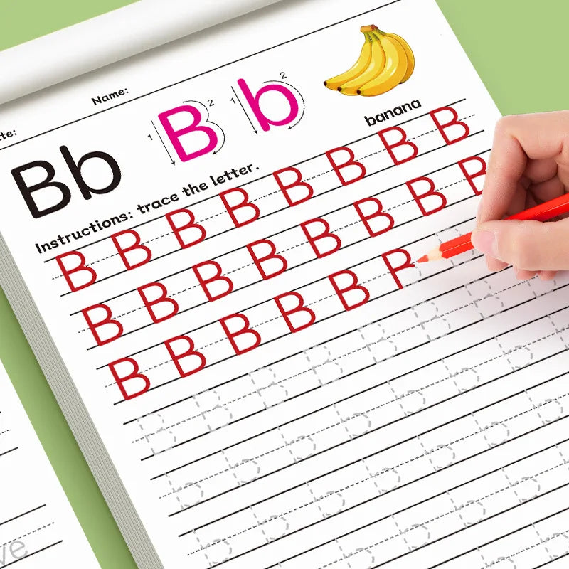 32-Page Children's Handwriting Practice Book