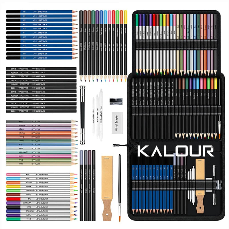 KALOUR Pro Sketching Pencil Set