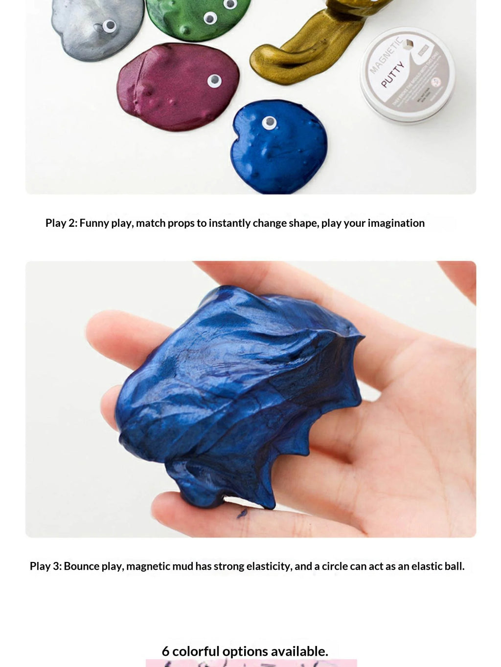 Magnetic Putty Slime Gravity Defying Magnet