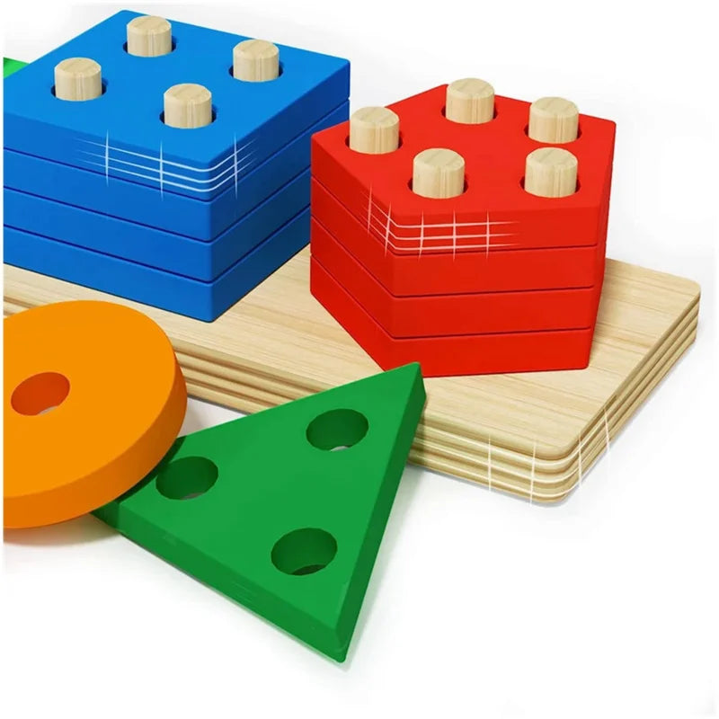 Color Shape Matching Puzzle Game