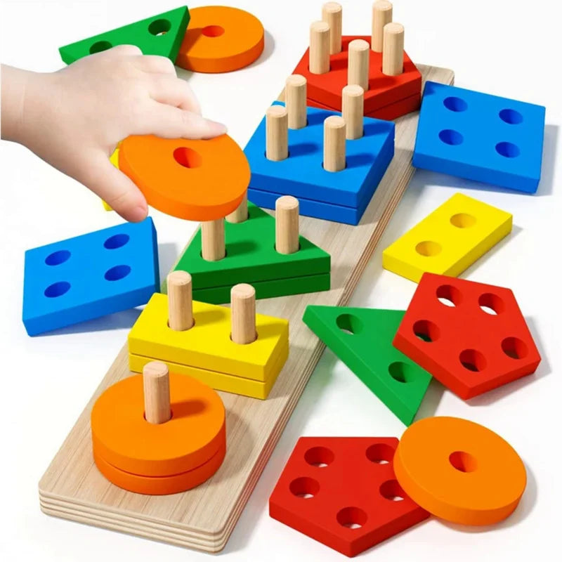 Color Shape Matching Puzzle Game
