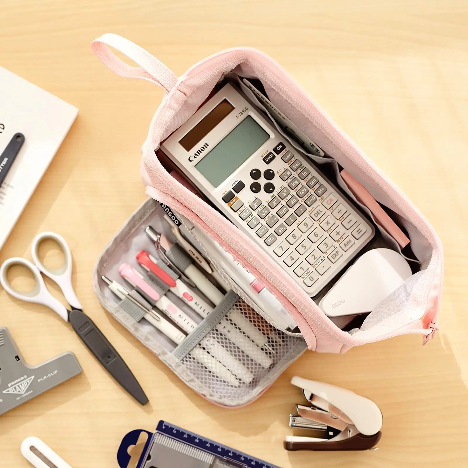 Large Capacity Pencil Case