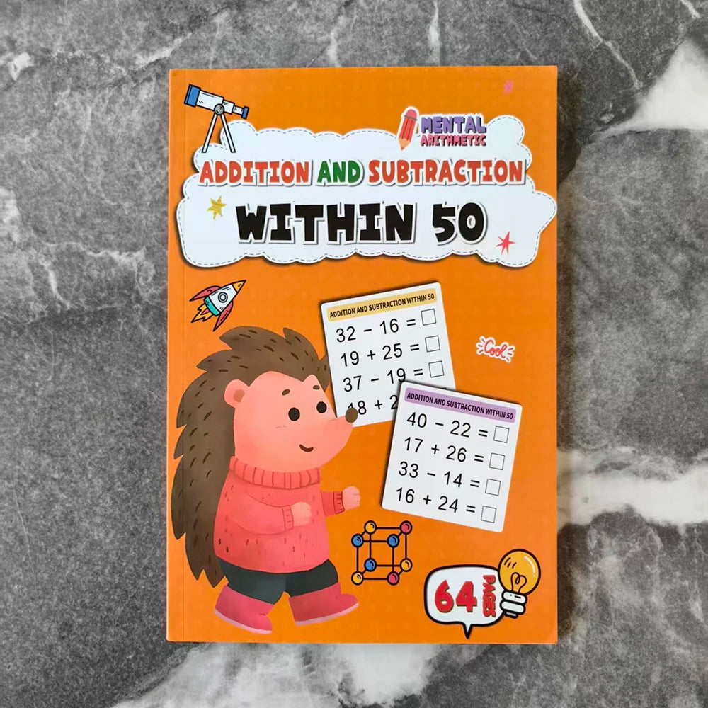 Children's Math Exercise Book
