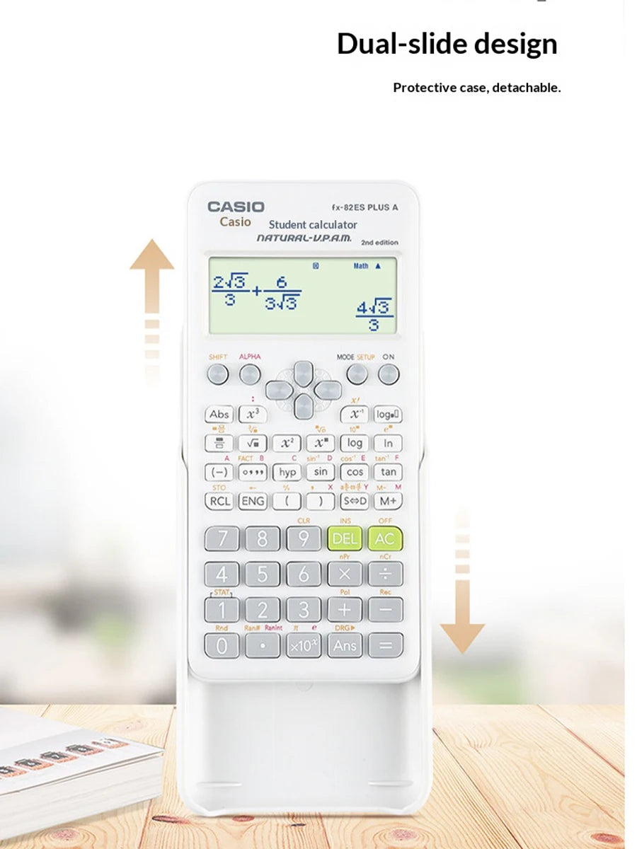 Casio Genuine FX-82ES Multifunction Scientific Calculator