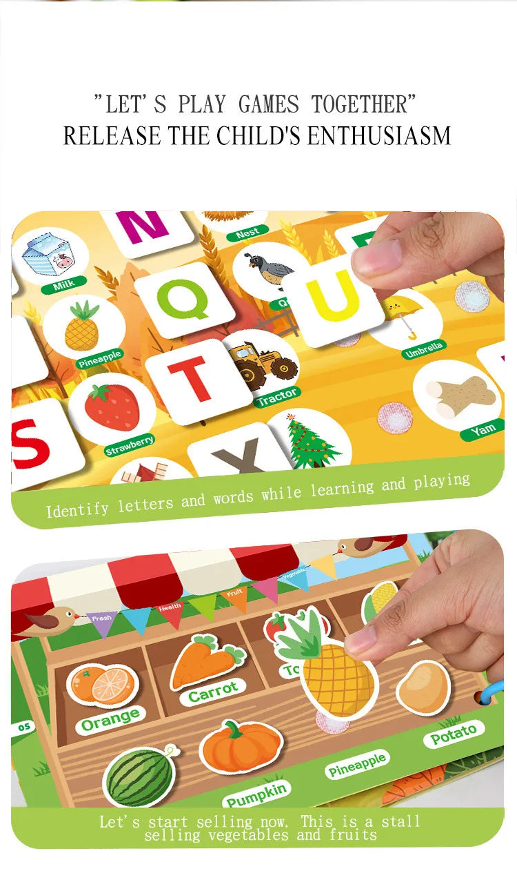 Busy Book for Toddlers Ages 2-6