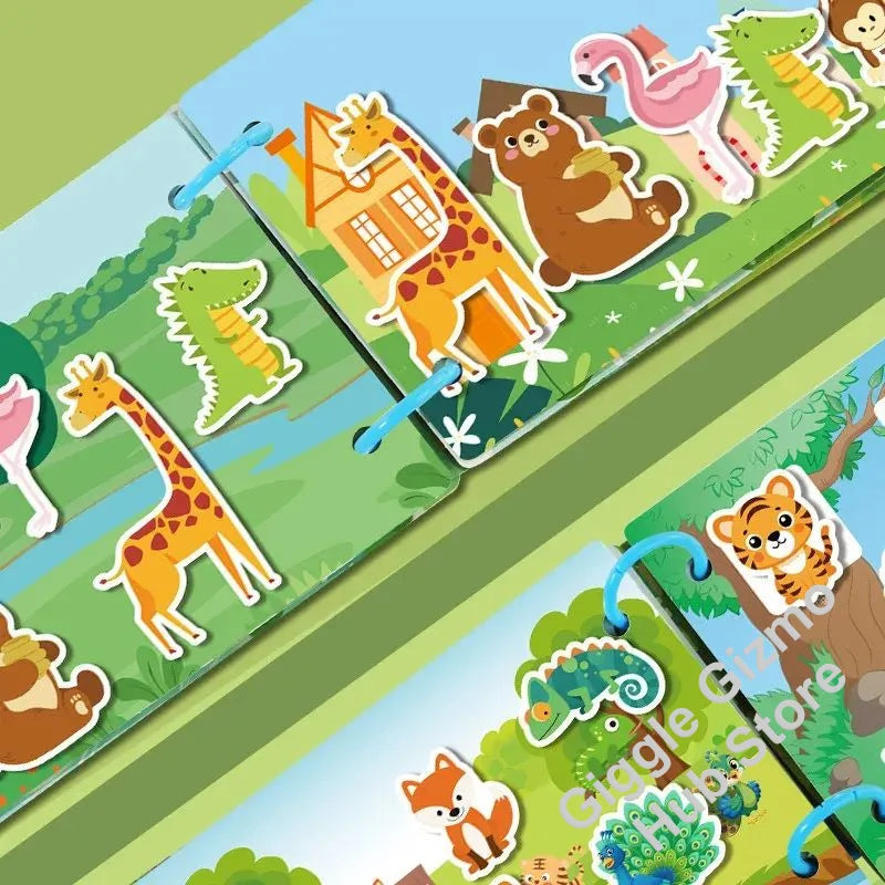 Busy Book for Toddlers Ages 2-6