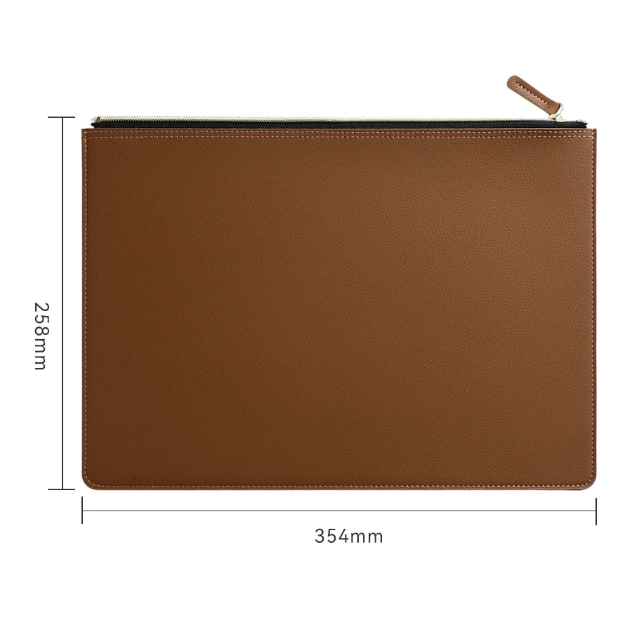 Leather Business A4 File Folder