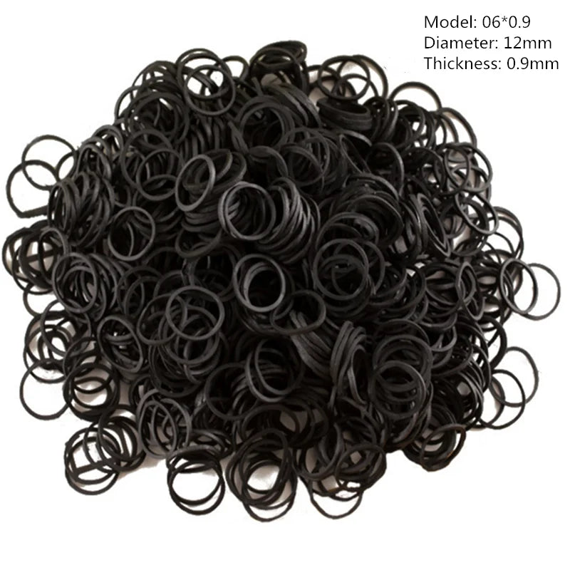 100 Pcs Various size Elastic Rubber Bands