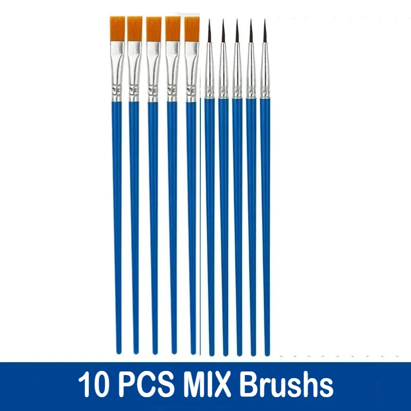10/20/50Pcs Paint Brushes Set