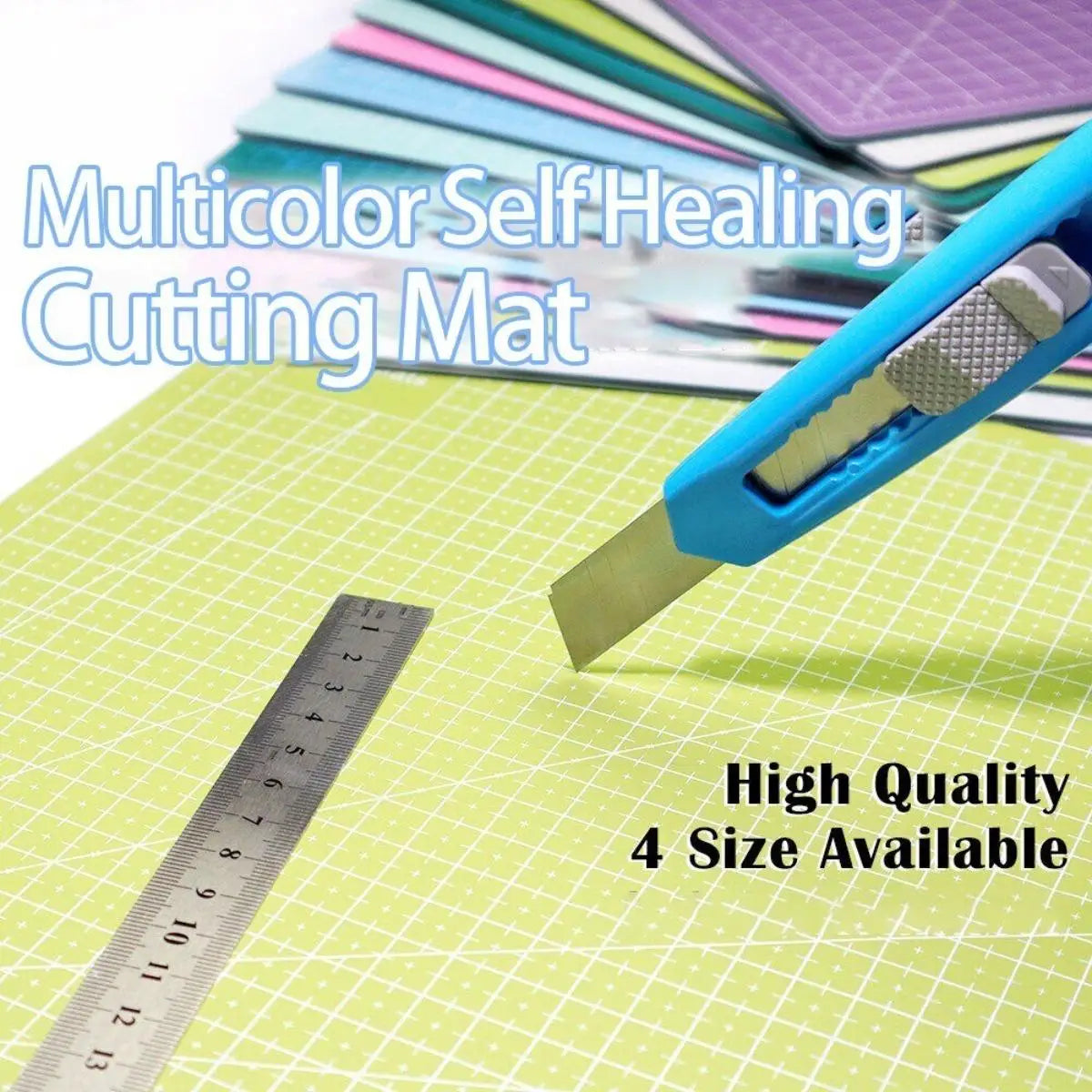 Symmetrical Lined Desktop Cutting Mats