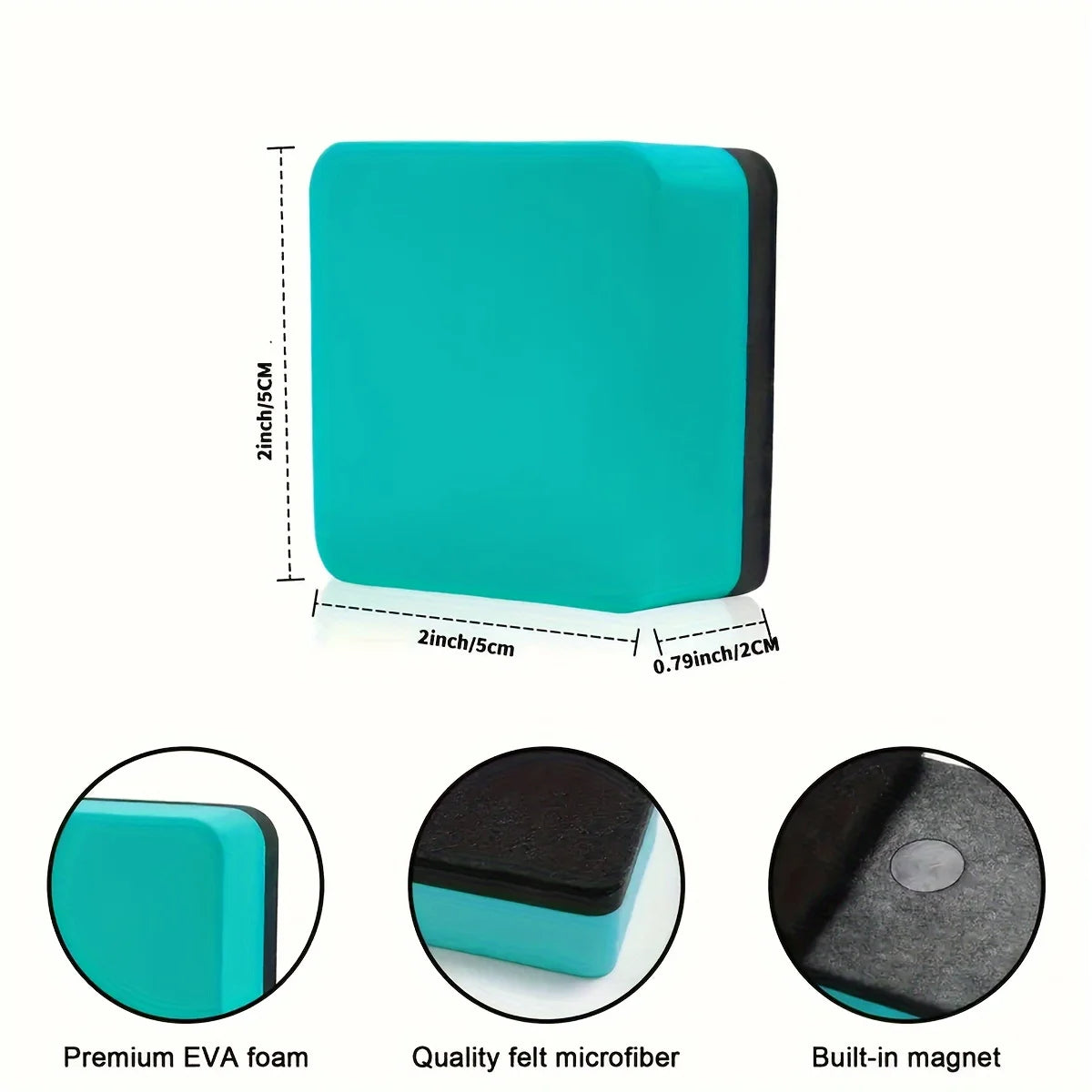 4pcs/8pcs Mini Dry Erase Blackboard Erasers
