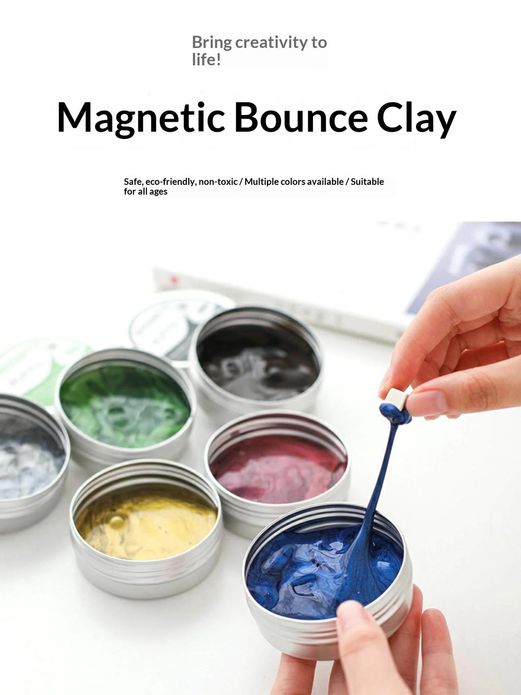 Magnetic Putty Slime Gravity Defying Magnet