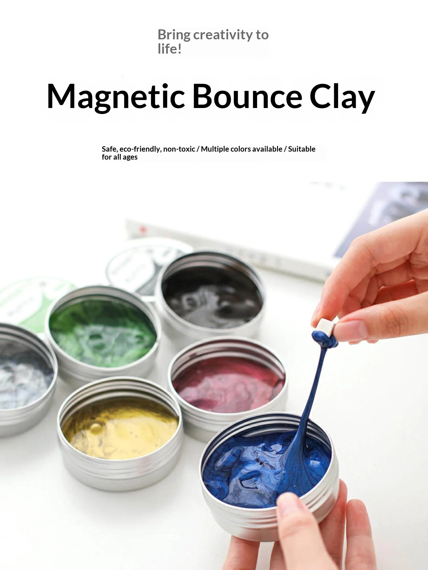 Magnetic Putty Slime Gravity Defying Magnet