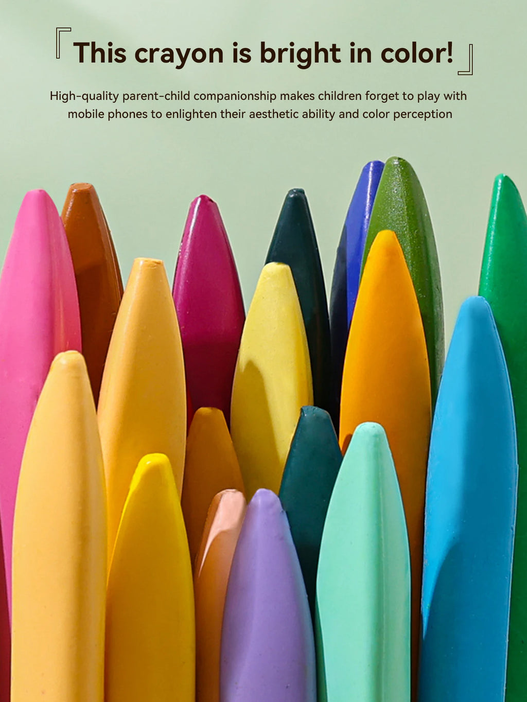 Non-dirty Hand Plastic Crayons