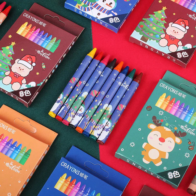 96 pcs(12 Boxes) Color Crayons Set