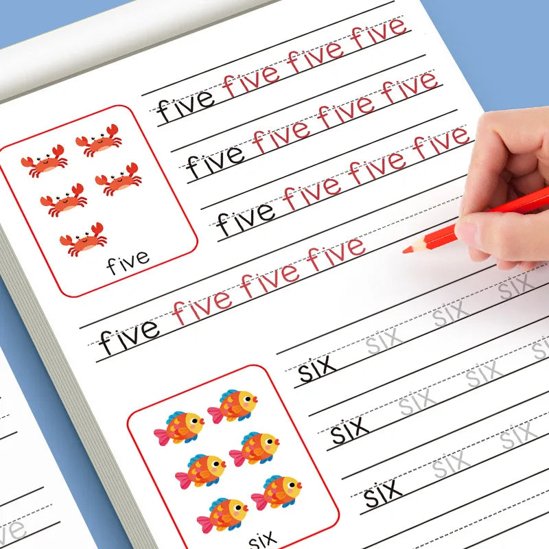 32-Page Children's Handwriting Practice Book