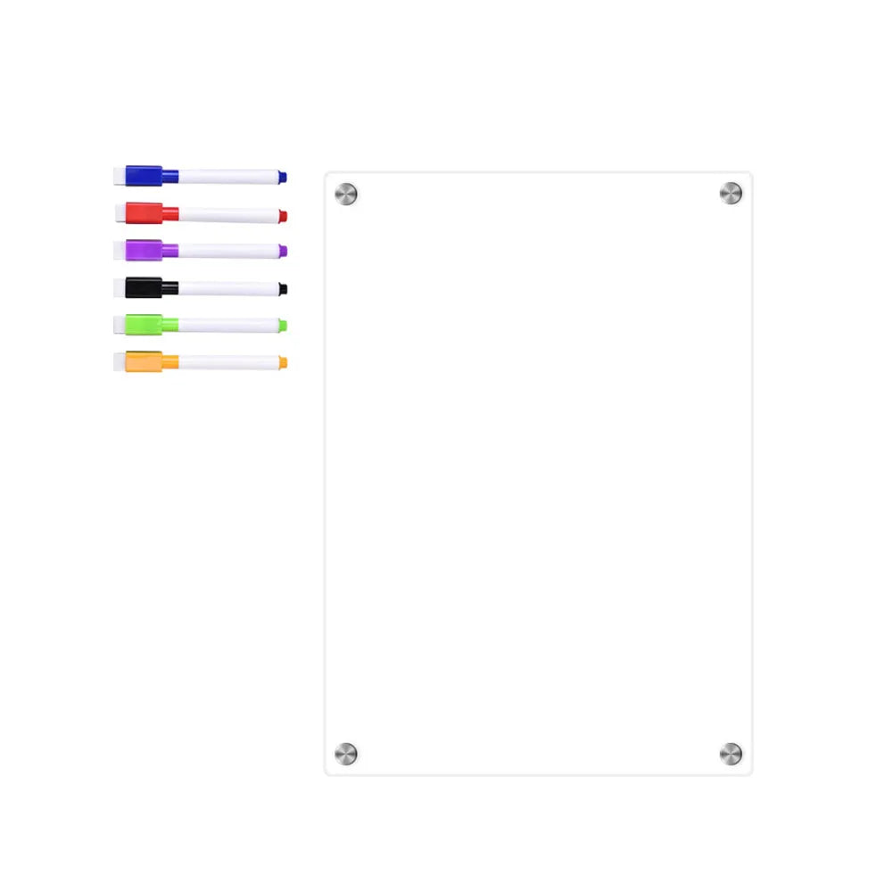 Clear Acrylic Magnetic Calendar