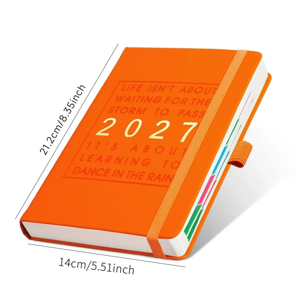 New A5 2027 Schedule Book with Calendar