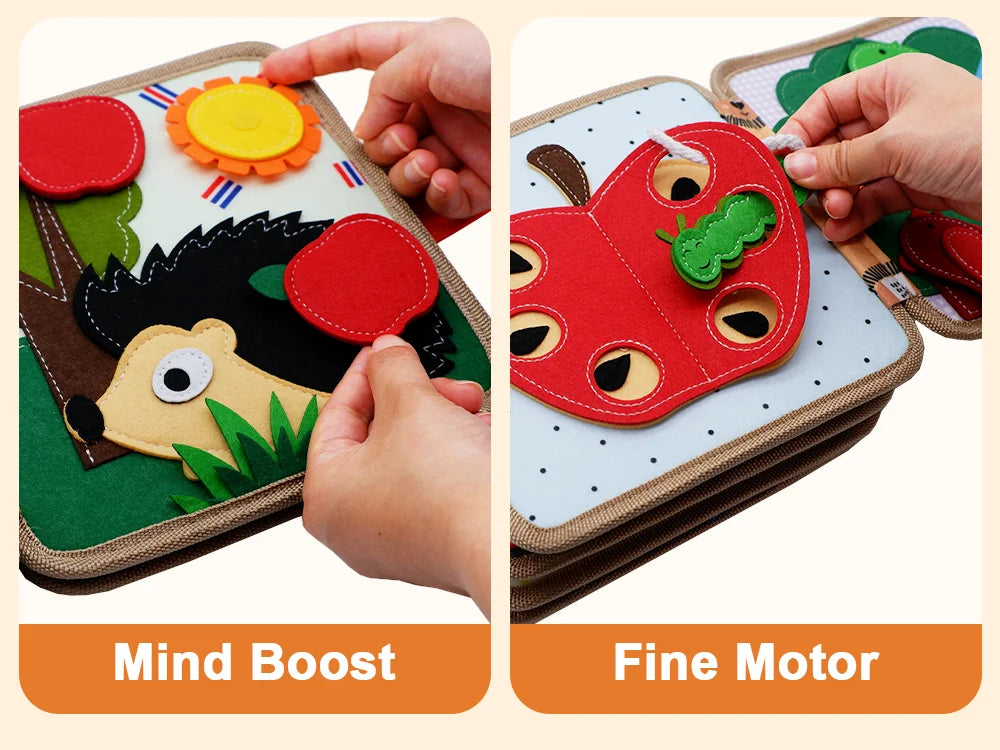Giraffe Busy Book Preschool Learning