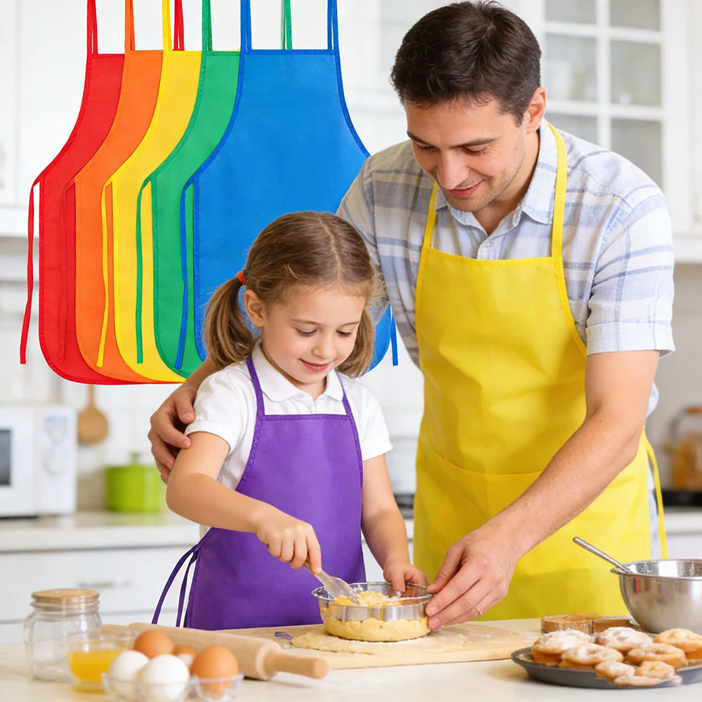Breathable Children Non-Woven Apron for Kids
