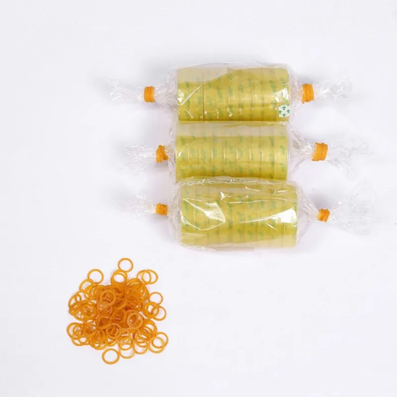 100 Pcs Various size Elastic Rubber Bands