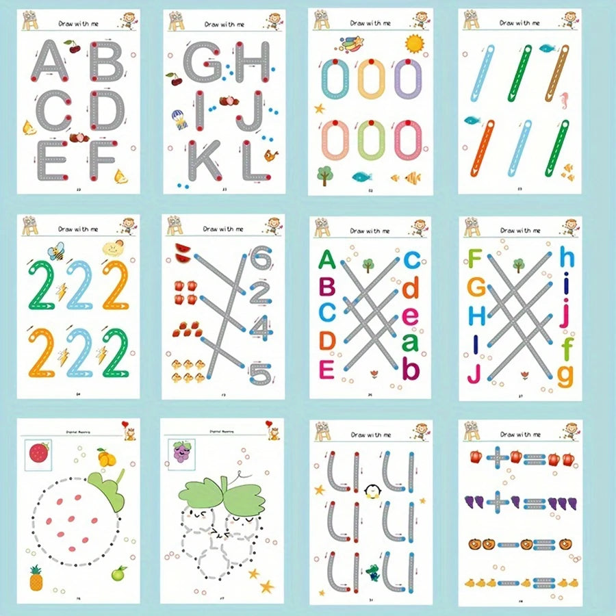 34-Page Reusable Magic Tracing Workbook