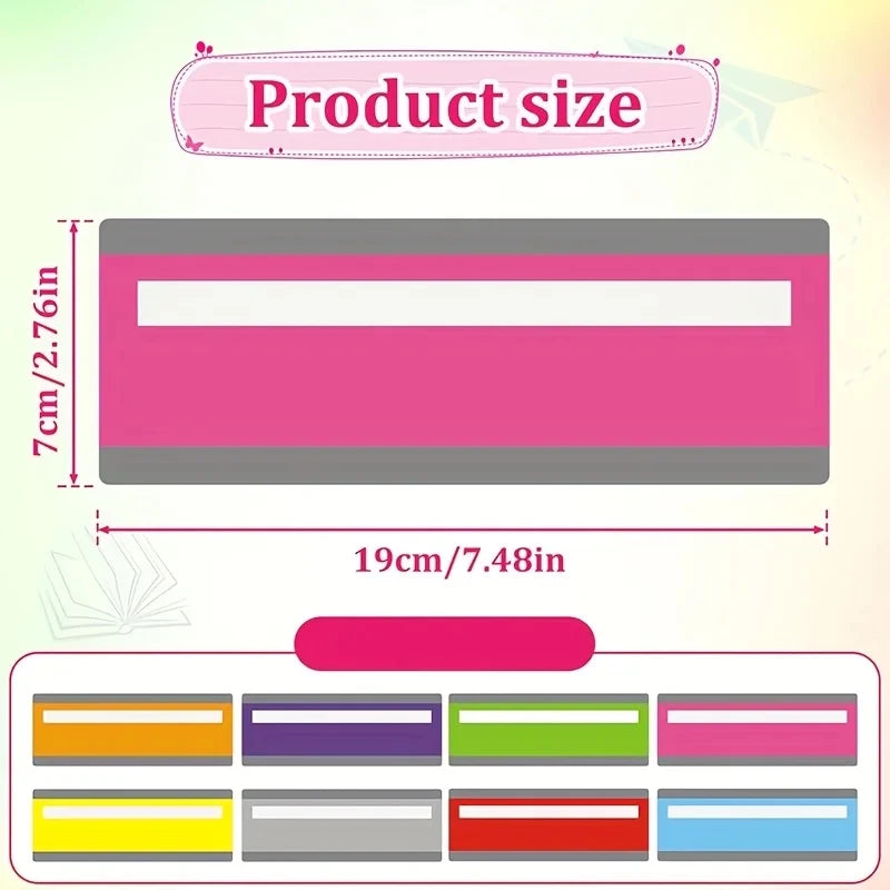 1-8pcs Guided Reading Strips