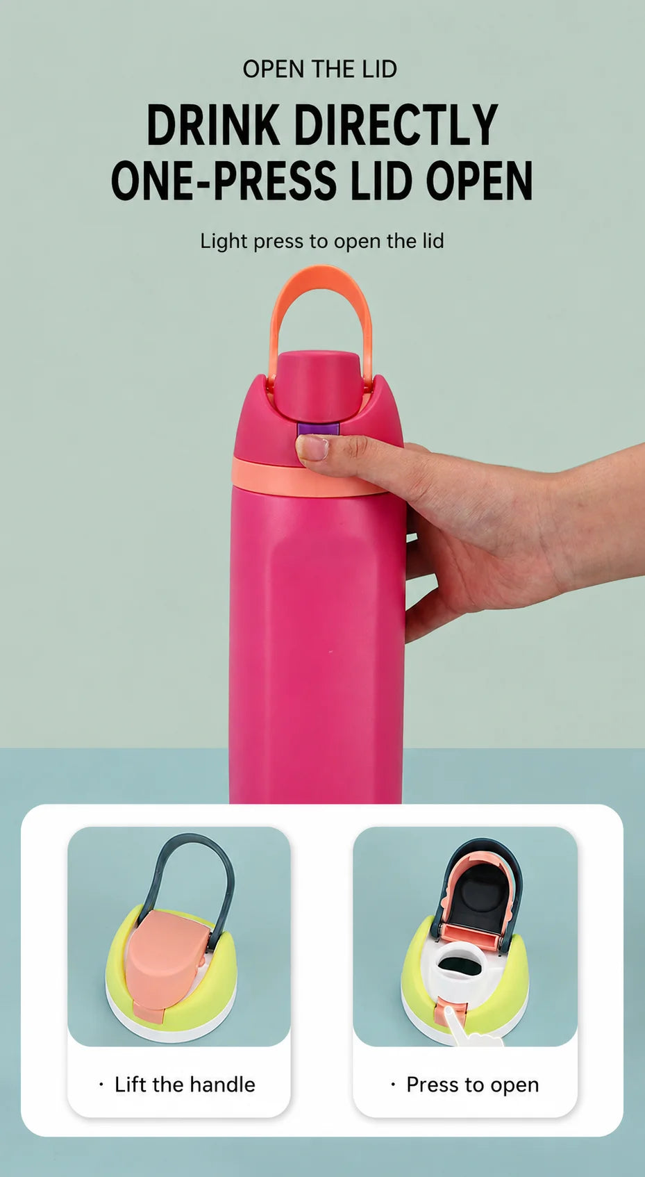 480/710ml Thermos Cup