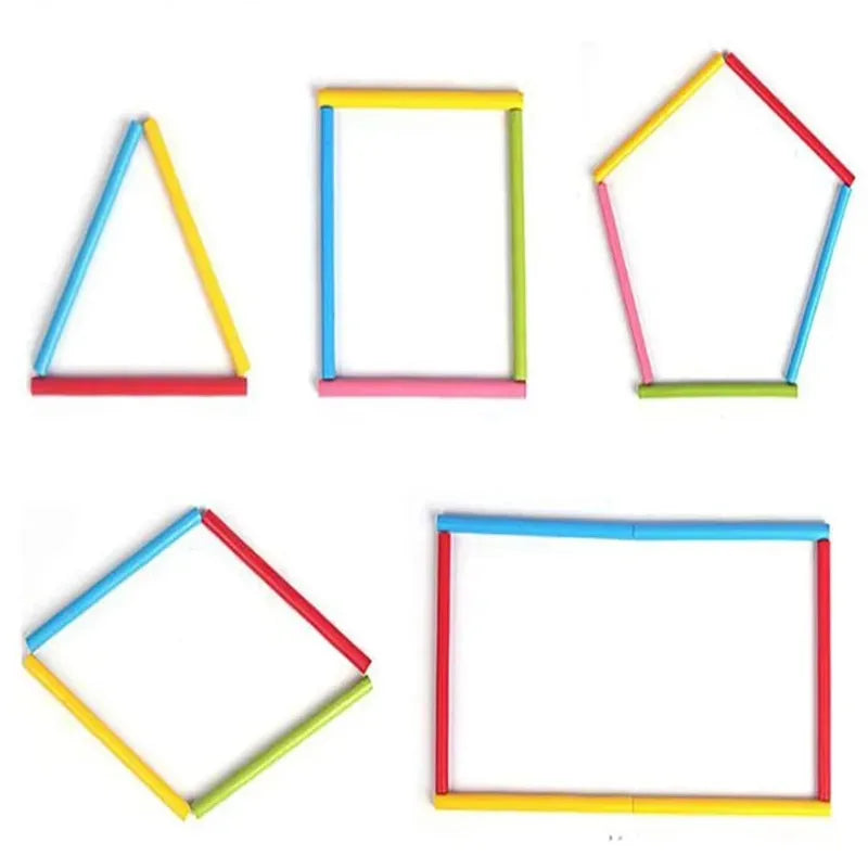 Colorful Counting Sticks for Kids
