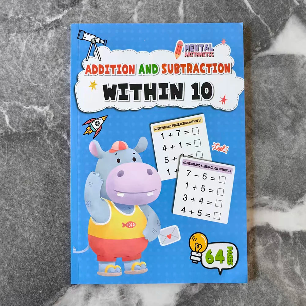 Children's Math Exercise Book