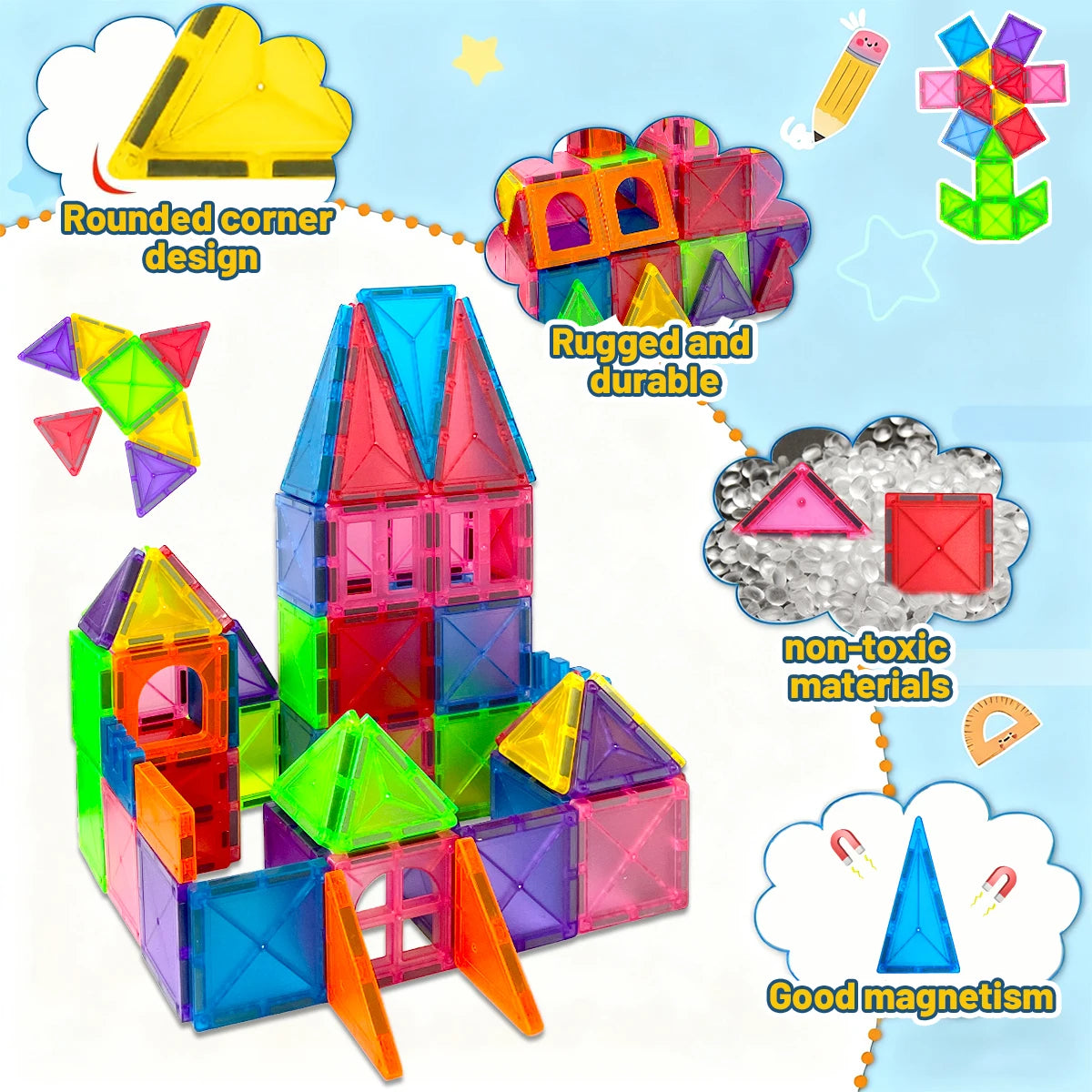 Magnetic Building Blocks