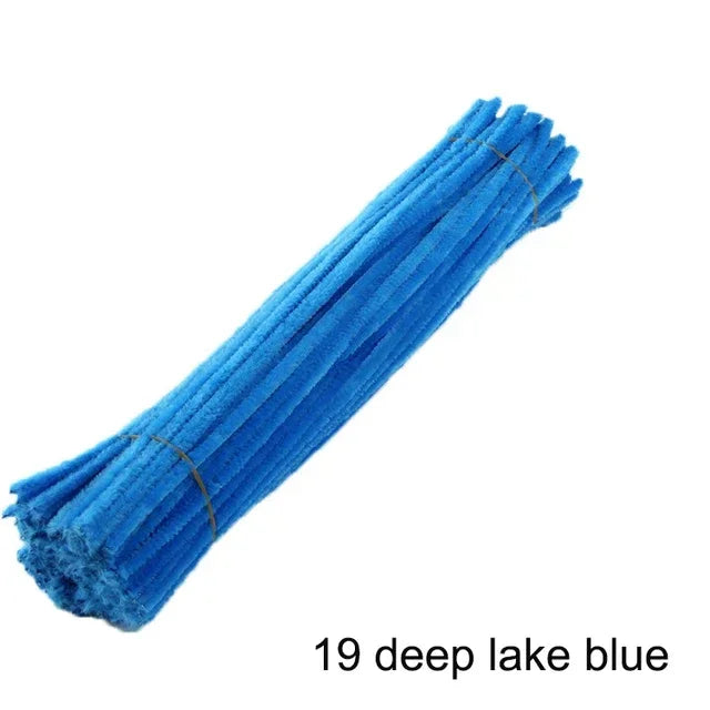 100Pcs Multicolor Pipe Cleaners